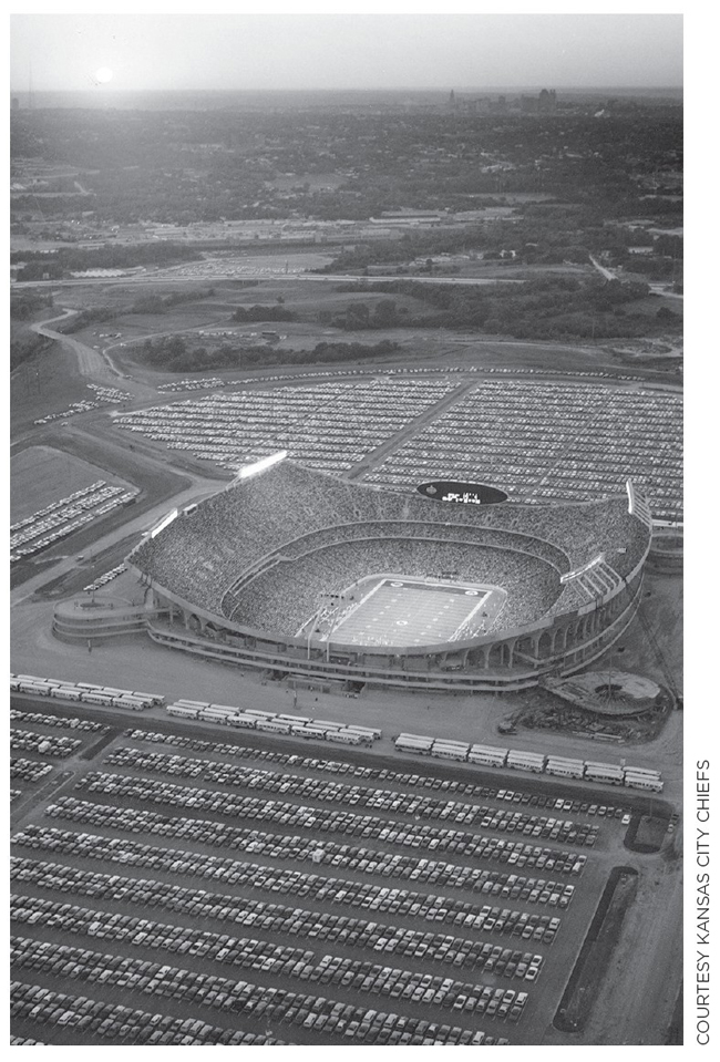 In August 1972 they moved to the palatial Arrowhead Stadium which redefined - photo 20