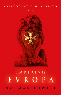 Norman Lowell Imperium Europa