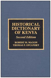 title Historical Dictionary of Kenya African Historical Dictionaries No - photo 1