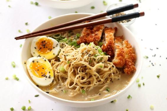 This delicious Ramen Soup Asian-inspired filling and can be made in - photo 6