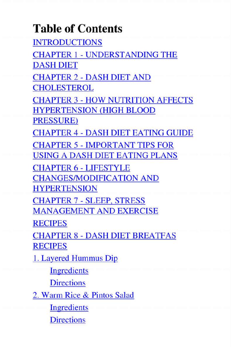 THE DASH DIET COOKBOOK 2020 The Great Cookbook to Read If You Want to Start The Dash Diet - photo 2