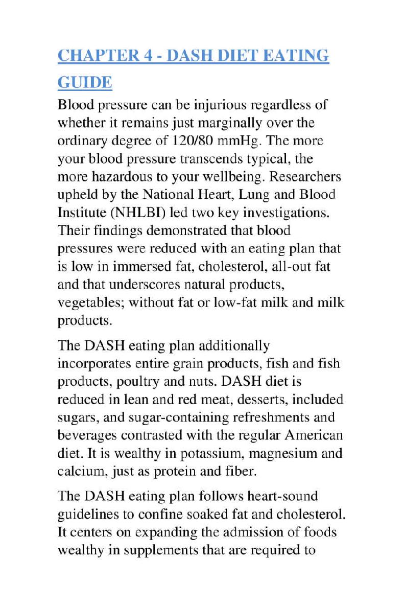 THE DASH DIET COOKBOOK 2020 The Great Cookbook to Read If You Want to Start The Dash Diet - photo 35