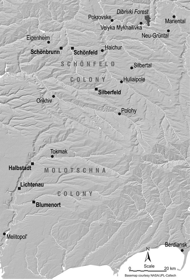 Map 2 Huliaipole and surrounding area Map 3 Jasykowo and Chortitza - photo 4