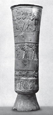 The Uruk vase displays one of the earliest known depictions of human - photo 6