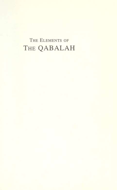 The Elements of the Qabalah - photo 3