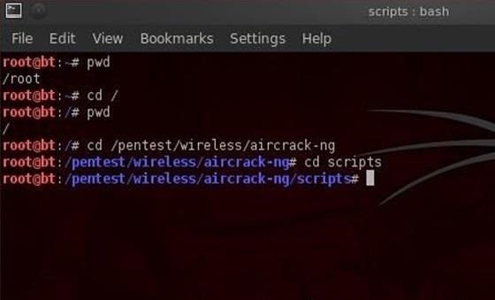 And that takes us to the scripts sub-directory within aircrack-ng or - photo 6