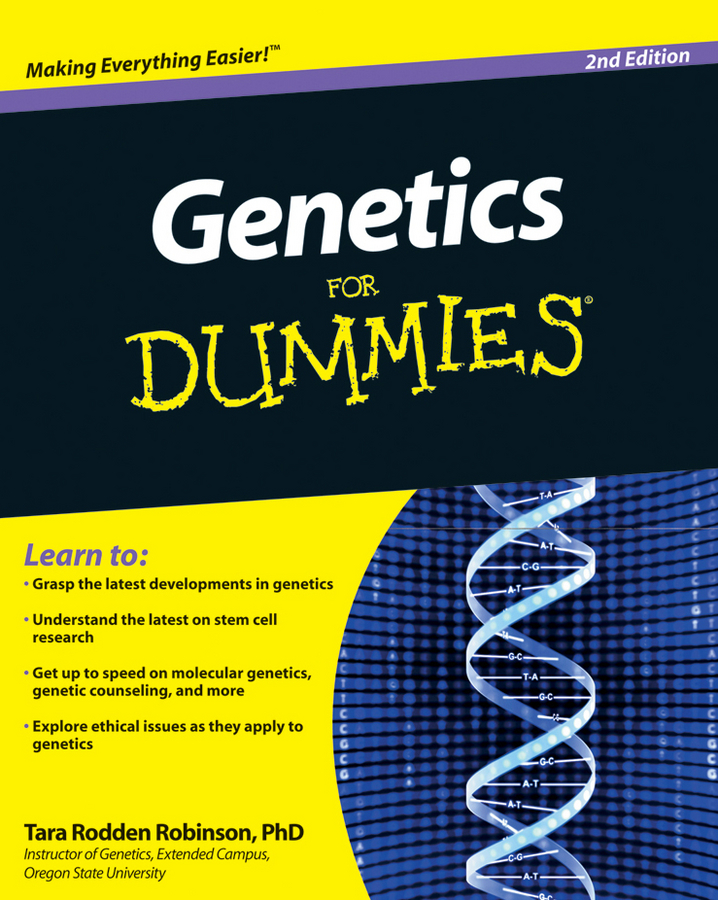 Genetics For Dummies 2nd Edition Tara Rodden Robinson Genetics For Dummies - photo 1