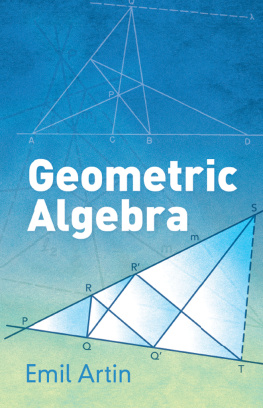 Emil Artin - Geometric Algebra