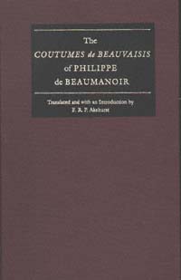 title The Coutumes De Beauvaisis of Philippe De Beaumanoir Middle Ages - photo 1