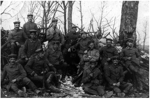 Firing position at Verdun after move to new position 1916 As with the - photo 14