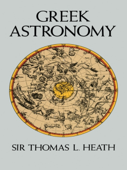 Thomas L. Heath - Greek Astronomy