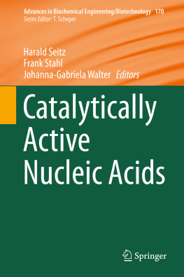 Harald Seitz Catalytically Active Nucleic Acids