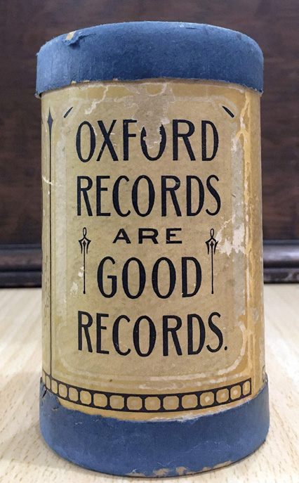 Oxford Records make the grandiose claim that their cylinder recordings are - photo 4