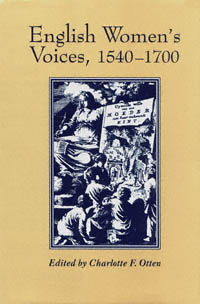 title English Womens Voices 1540-1700 author Otten Charlotte F - photo 1