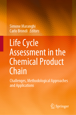 Simone Maranghi Life Cycle Assessment in the Chemical Product Chain: Challenges, Methodological Approaches and Applications