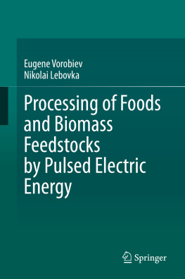 Eugene Vorobiev - Processing of Foods and Biomass Feedstocks by Pulsed Electric Energy