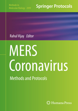 Rahul Vijay MERS Coronavirus Methods and Protocols