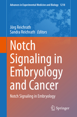 Jörg Reichrath Notch Signaling in Embryology and Cancer: Notch Signaling in Embryology