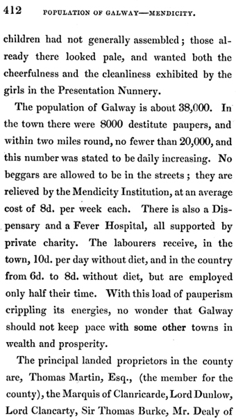 A page from The Miseries and Beauties of Ireland by Jonathan Binns London - photo 3