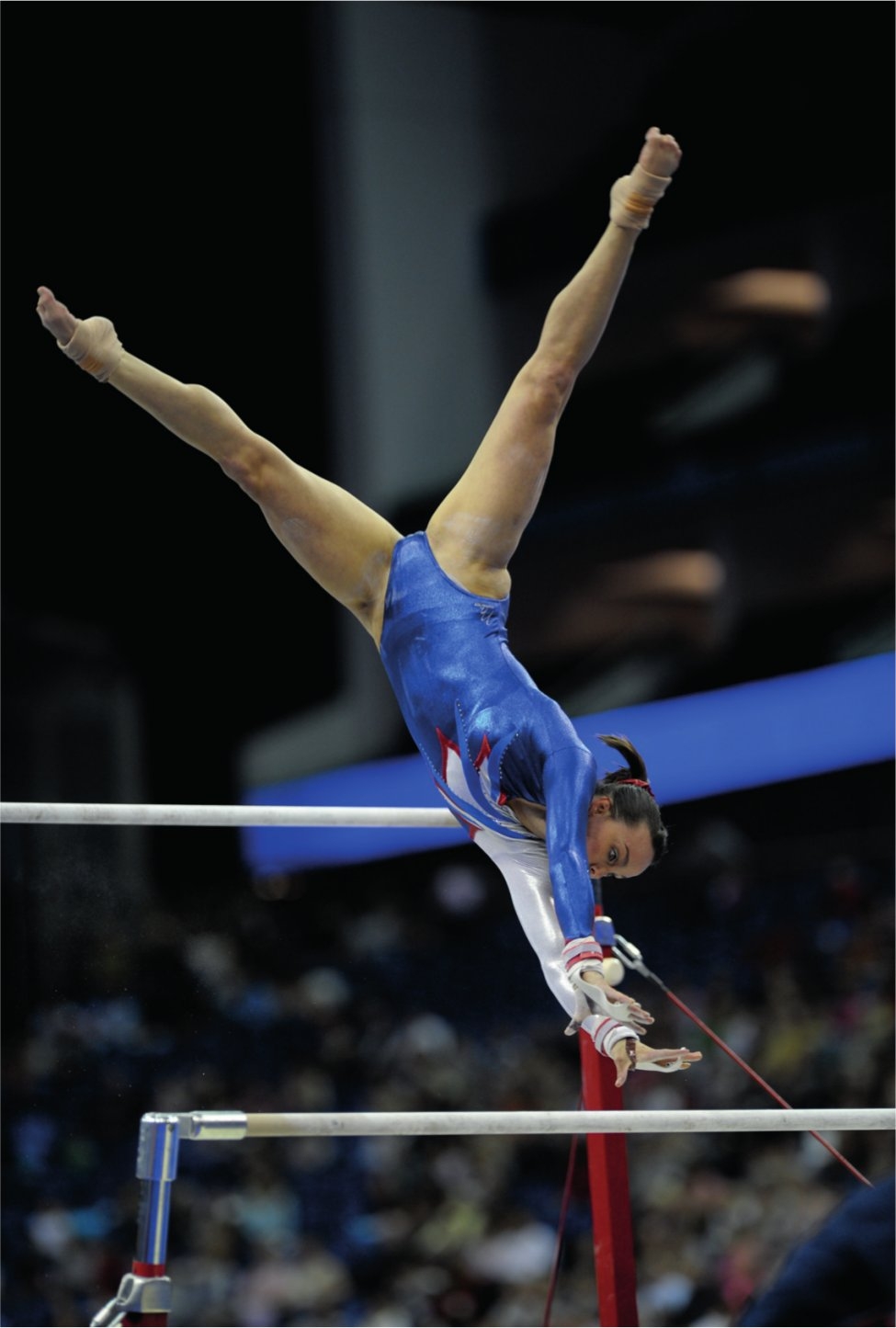 Skill and precision demonstrated by Beth Tweddle GB on asymmetric bars The - photo 2