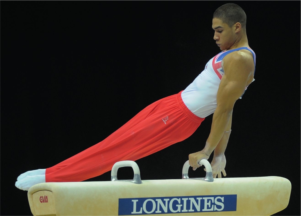 A stylish Louis Smith GB on pommel horse In 1972 the gymnastic events at - photo 4