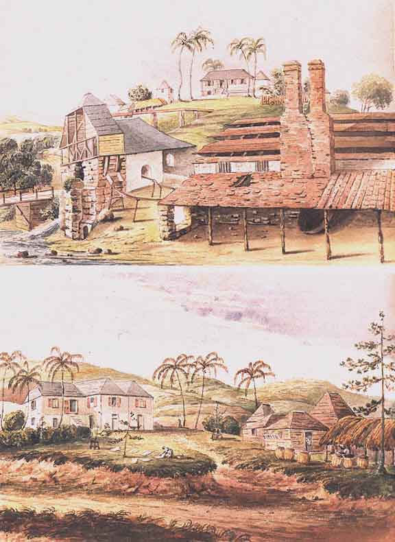 John Johnson View of the Dwelling Water Mill Boiling House c taken from - photo 5