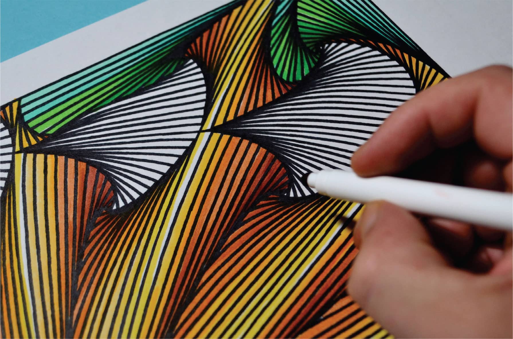 Adding color often makes for the finishing touch in a drawing Using color on - photo 10