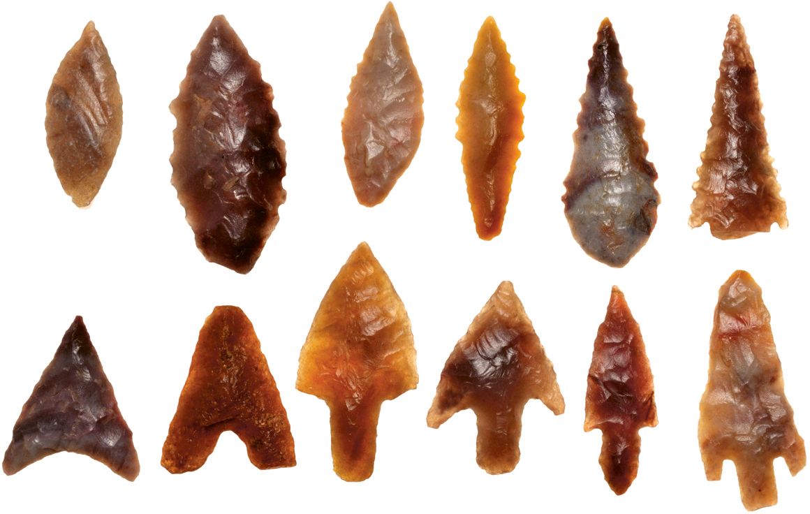 A Neolithic arrowheads from Saharan Africa c 4000 BC These tiny pieces of - photo 7