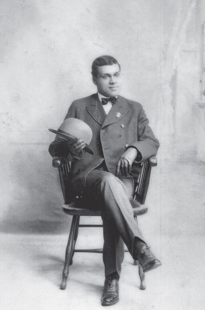 A sporty James H Williams seated with bowler hat No date possibly 1910s - photo 2