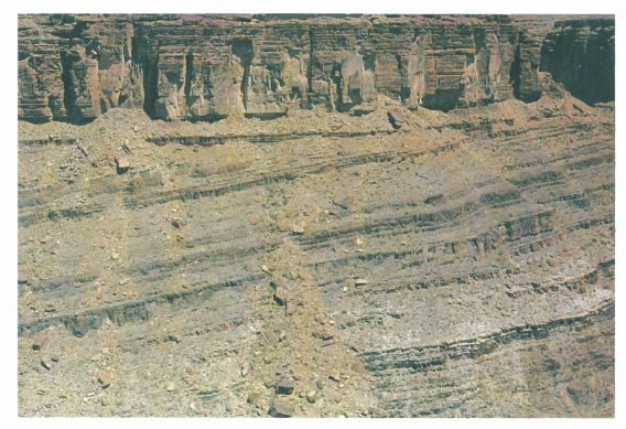 Angular unconformity in theGrand Canyon Supergroup Photograph by Stanley - photo 3