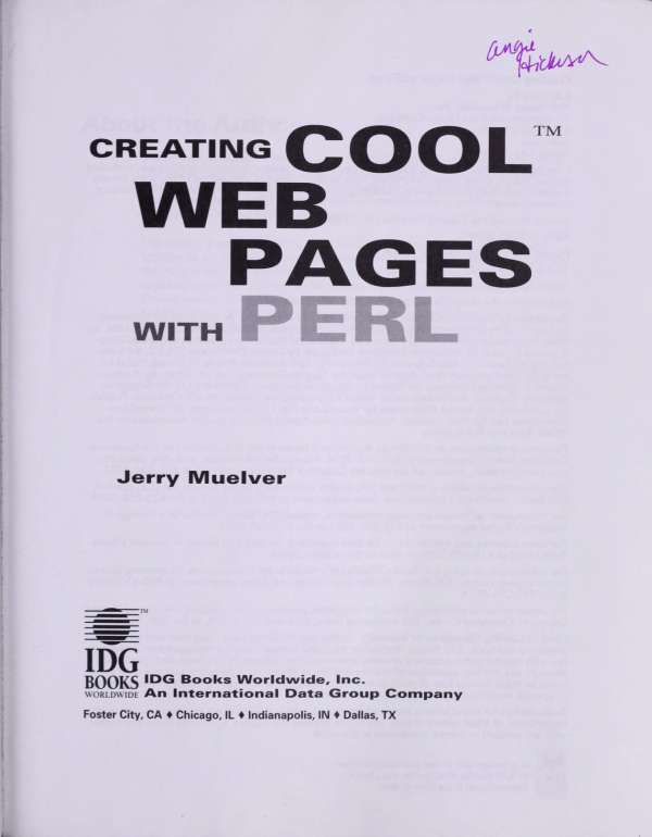 About the Author Jerry Muelver has been freelancing in technical writing and - photo 4