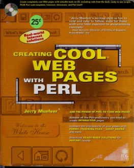 Jerry Muelver Creating Cool Web Pages With Perl