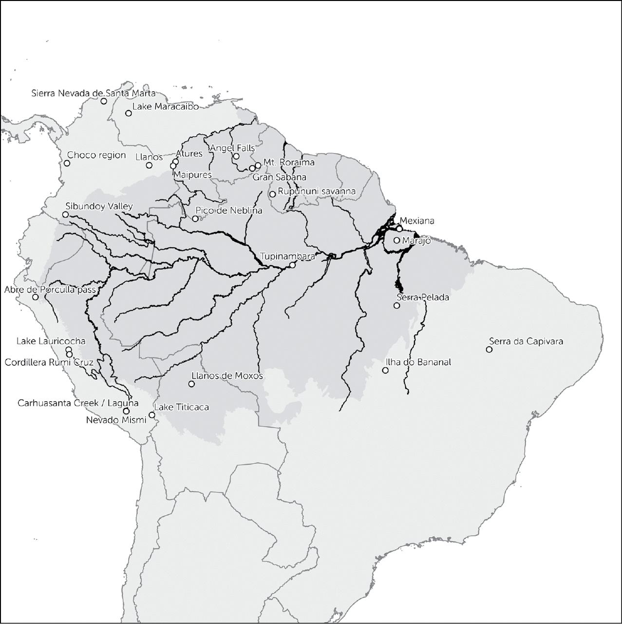 Map 2 Map of northern South America featuring locales mentioned in the text - photo 4