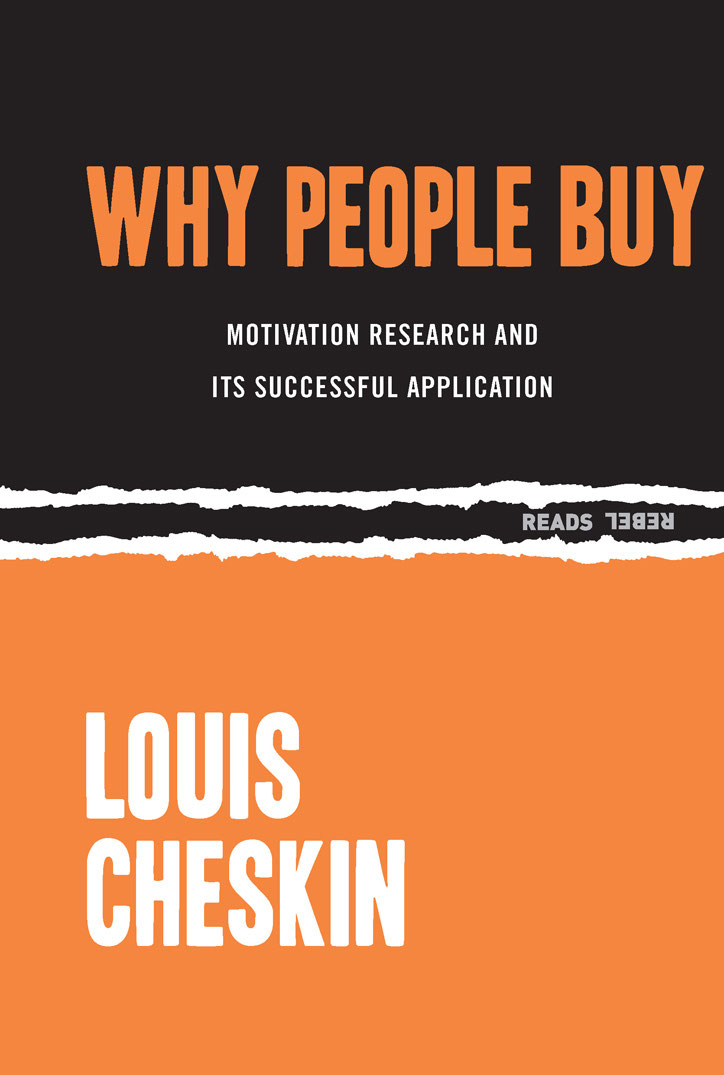 Why People Buy Motivation Research and Its Successful Application - photo 1