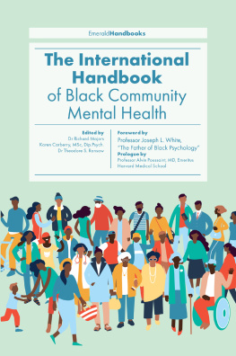 Richard Majors - The International Handbook of Black Community Mental Health