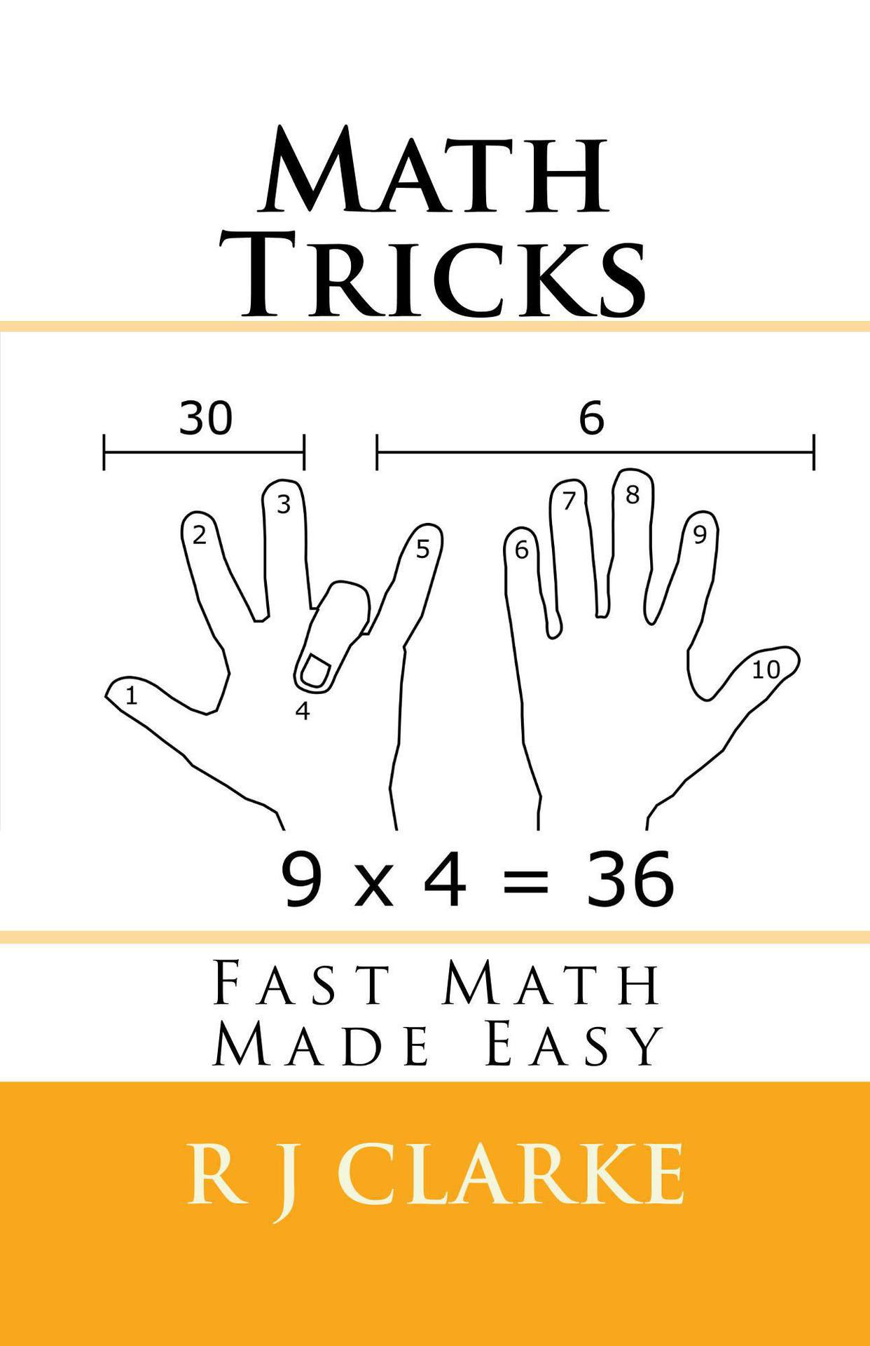 Math Tricks Fast Math Made Easy R J Clarke Copyright 2018 R J Clarke All - photo 1