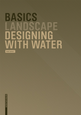 Cornelia Bott (editor) - Basics Designing with Water