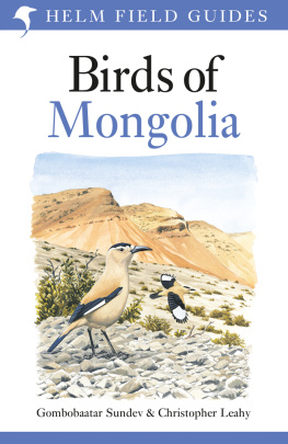 Gombobaatar Sundev Birds of Mongolia