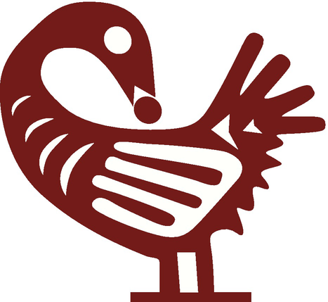 The symbol for the new book is the African Sankofa bird a mythical animal - photo 4