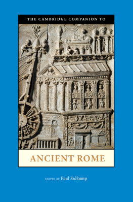 Paul Erdkamp - The Cambridge Companion to Ancient Rome