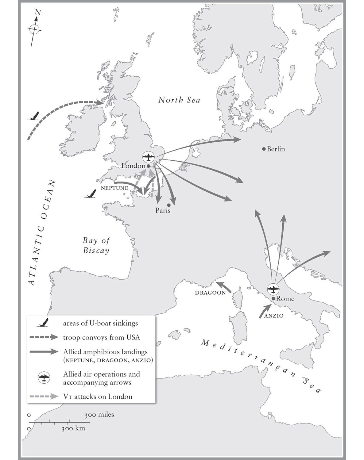 5 The Battle for Western Europe JanuaryAugust 1944 This is a book about how - photo 7