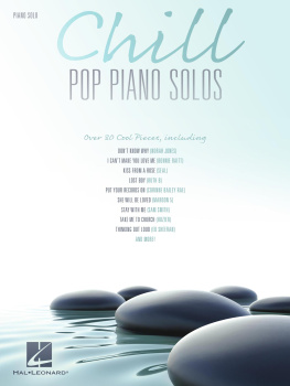 Hal Leonard Corp. - Chill Pop Piano Solos