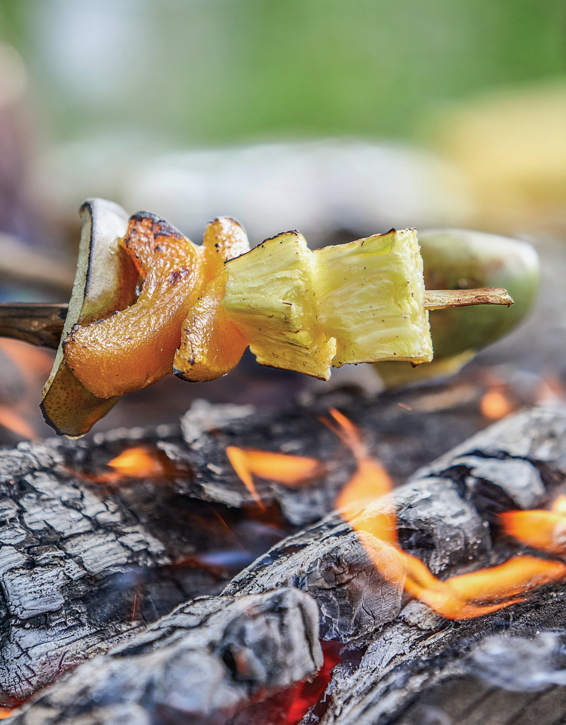Marshmallows are a campfire staple but try roasting fruit over open coals for - photo 4