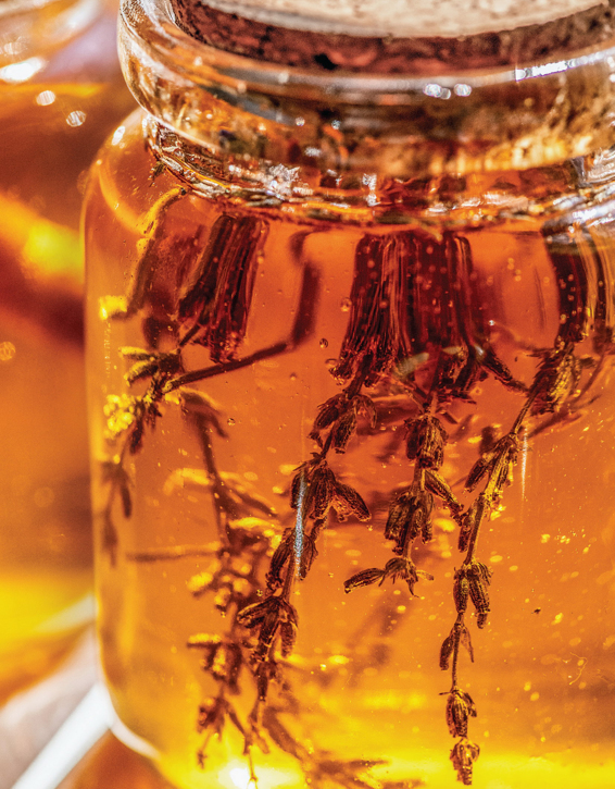 Dip sprigs of lavender into a jar of honey to infuse with gourmet flavor - photo 7