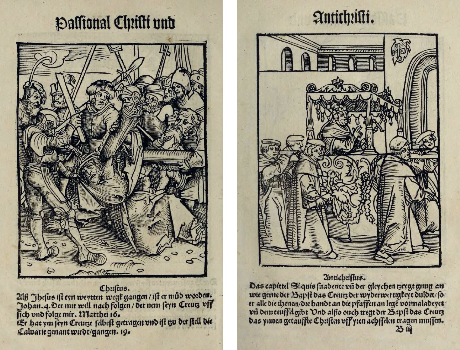 12 Published in 1521 Lucas Cranachs illustrations for Luthers Passional - photo 15