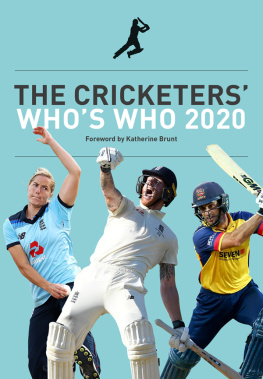 Benji Mooorehead The Cricketers Whos Who 2020