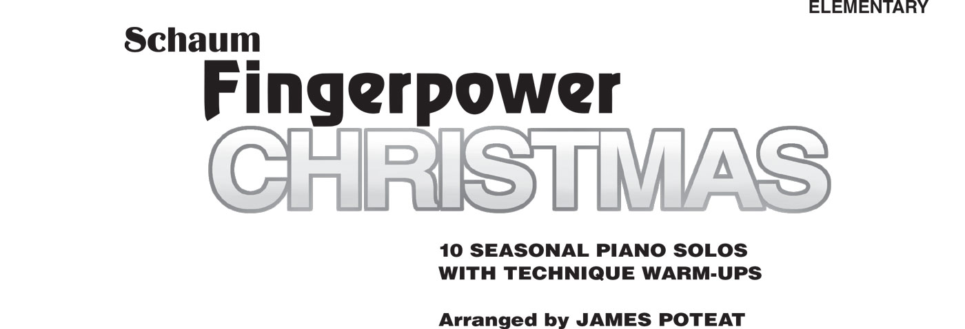 The purpose of Fingerpower Christmas is to provide a seasonal musical - photo 2