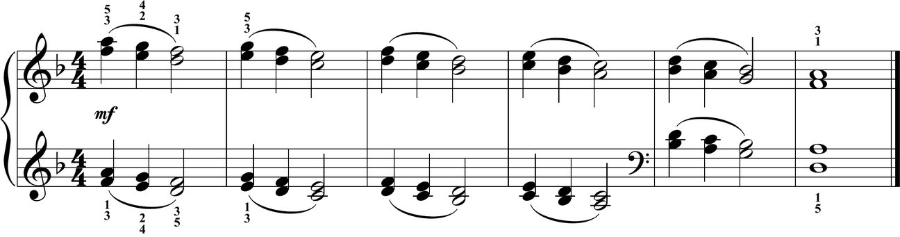 Warm-Up for Hey Jude 1 SCALES ON TONIC DOMINANT F MAJOR 2 PRIMARY - photo 5