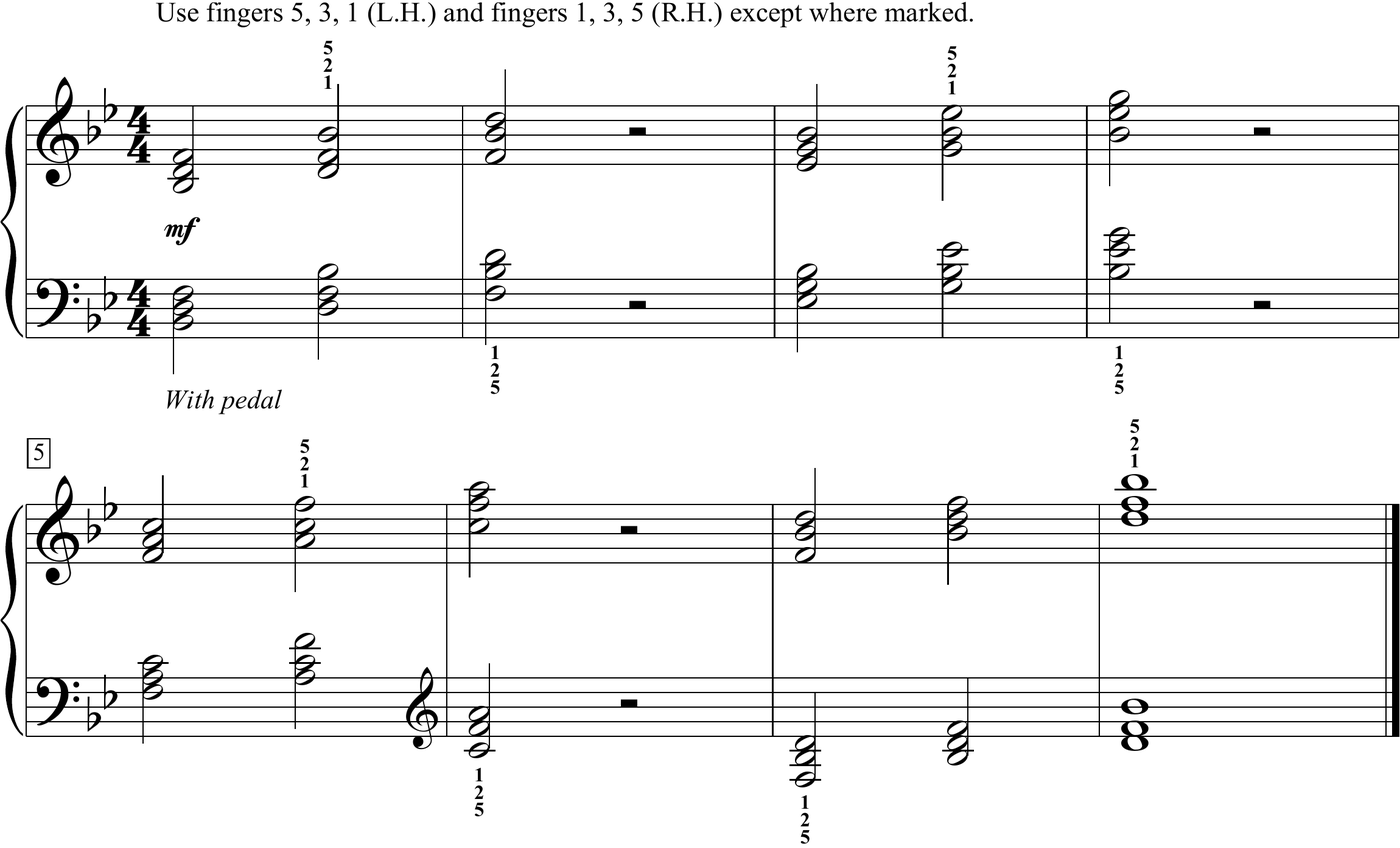 2 B-FLAT SCALE in 6ths Warm-Up for I Dreamed a Dream PENTASCALES with - photo 8