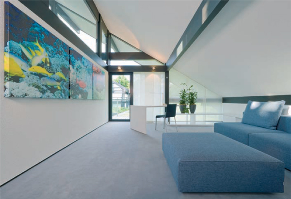 The interiors feature clean surfaces versatile spaces and a feeling of space - photo 17